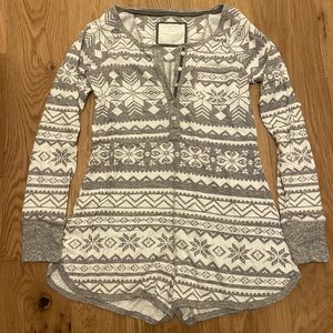 Abercrombie & Fitch pajama romper